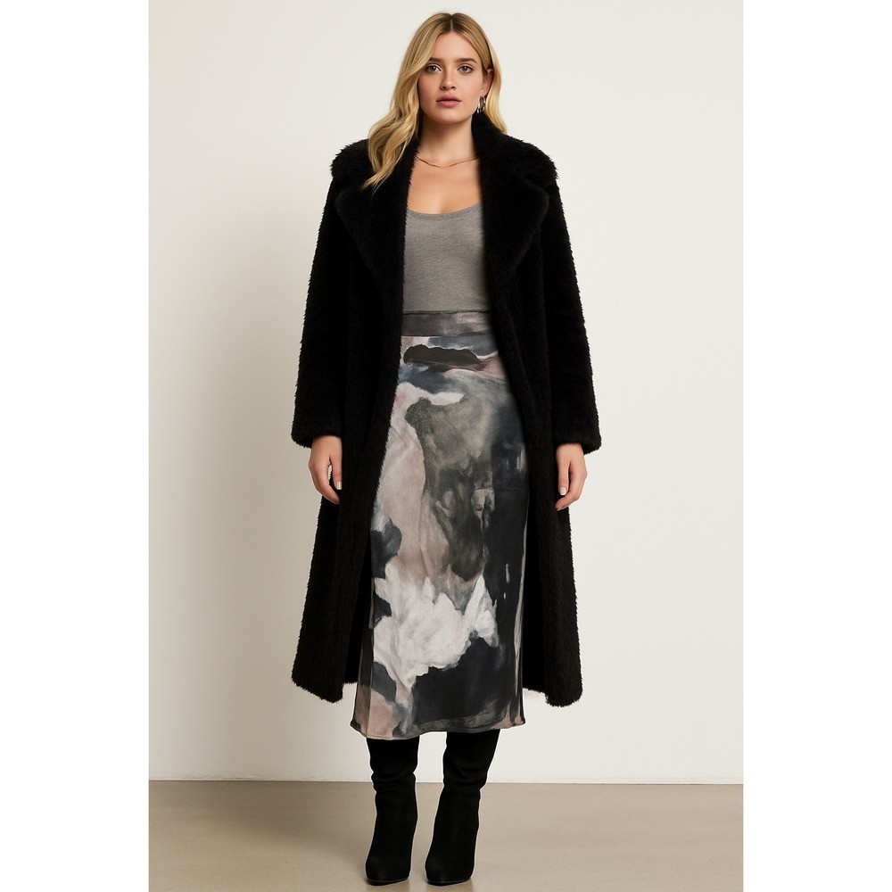 Micas Watercolor Print‎ Midi Skirt size M - Picture 10 of 10